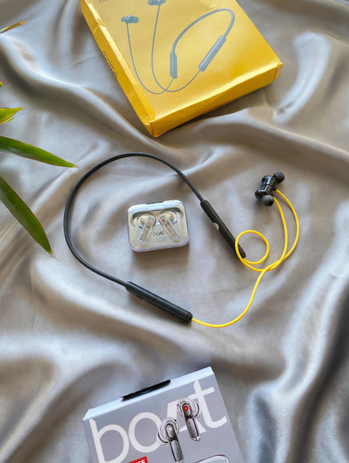 boAt Ultimate Combo - Airdopes Clear + Neckband | Transparent Edition= BUY 1 GET 1 OFFER🔥