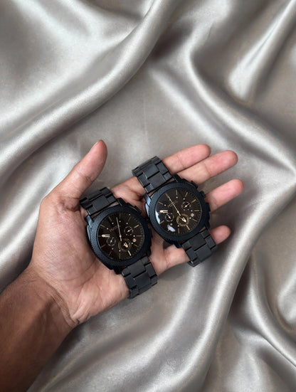 FOSSIL Machine - Full Black Premium Black Chain Edition |