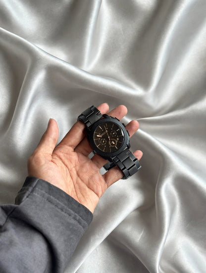 FOSSIL Machine - Full Black Premium Black Chain Edition |
