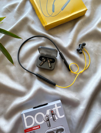 boAt Ultimate Combo - Airdopes Clear + Neckband | Transparent Edition= BUY 1 GET 1 OFFER🔥