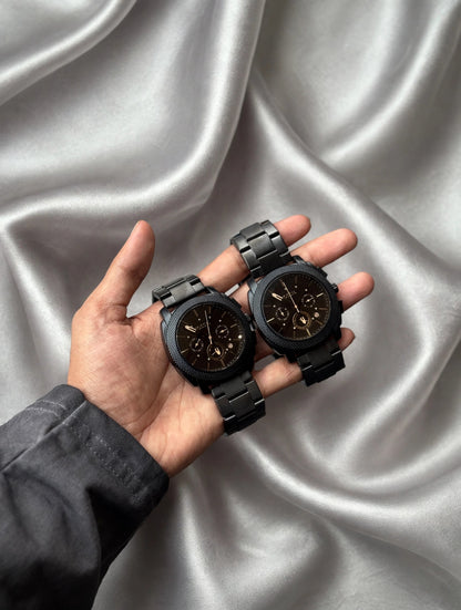 FOSSIL Machine - Full Black Premium Black Chain Edition |